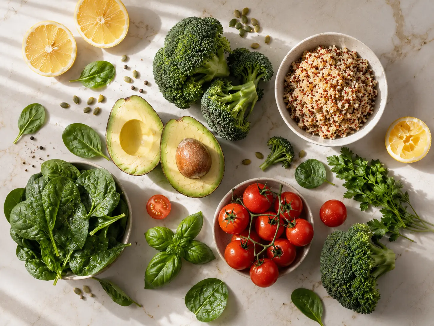 Fresh ingredients